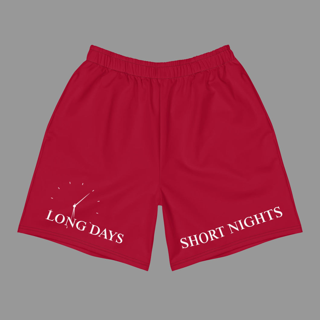 RED OG Athletic Long Shorts