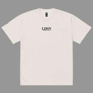 LDSN LIFTING CLUB Oversized faded t-shirt