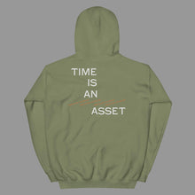 Load image into Gallery viewer, TIME IS AN ASSET Hoodie
