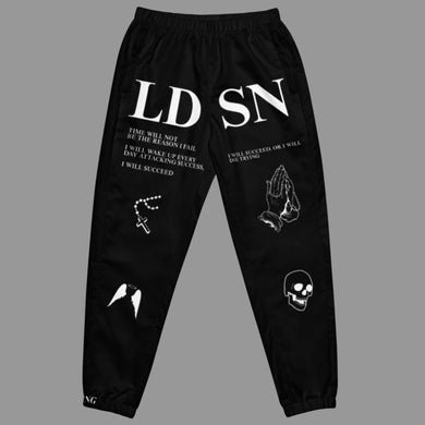 DIE TRYING track pants