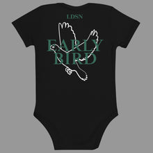 Load image into Gallery viewer, EARLY BIRD Organic cotton baby bodysuit