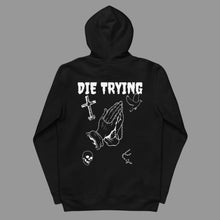 Load image into Gallery viewer, DIE TRYING essential eco hoodie